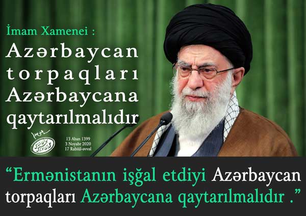 Azərbaycan torpaqları Azərbaycana qaytarılmalıdır