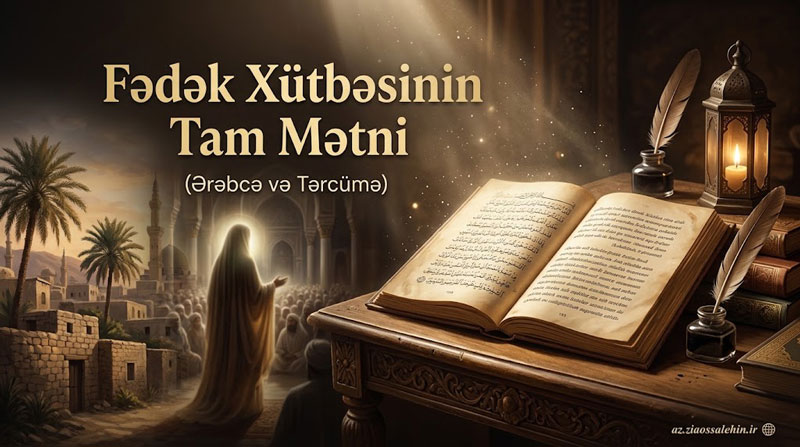 Fədək Xütbəsi - Xanım Zəhranın (s.ə) tarixi çıxışı