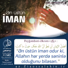 Ən üstün iman
