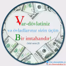 Var-dövlət və övladlar