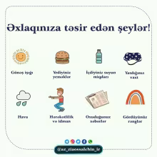 İnfoqrafiya | Əxlaqınıza təsir edən şeylər!