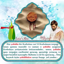Hər şəhidin Kərbəlası var!