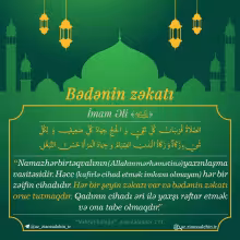 Bədənin zəkatı