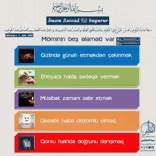 MÖMİNİN ƏLAMƏTLƏRİ