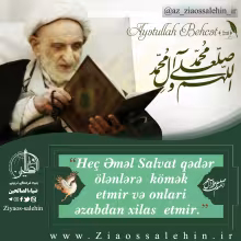Ayətullah Behcət.r.ə : Salvat